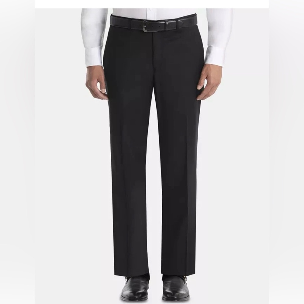 Ralph Lauren Men's Black Dress Pants Ultraflex Classic fit